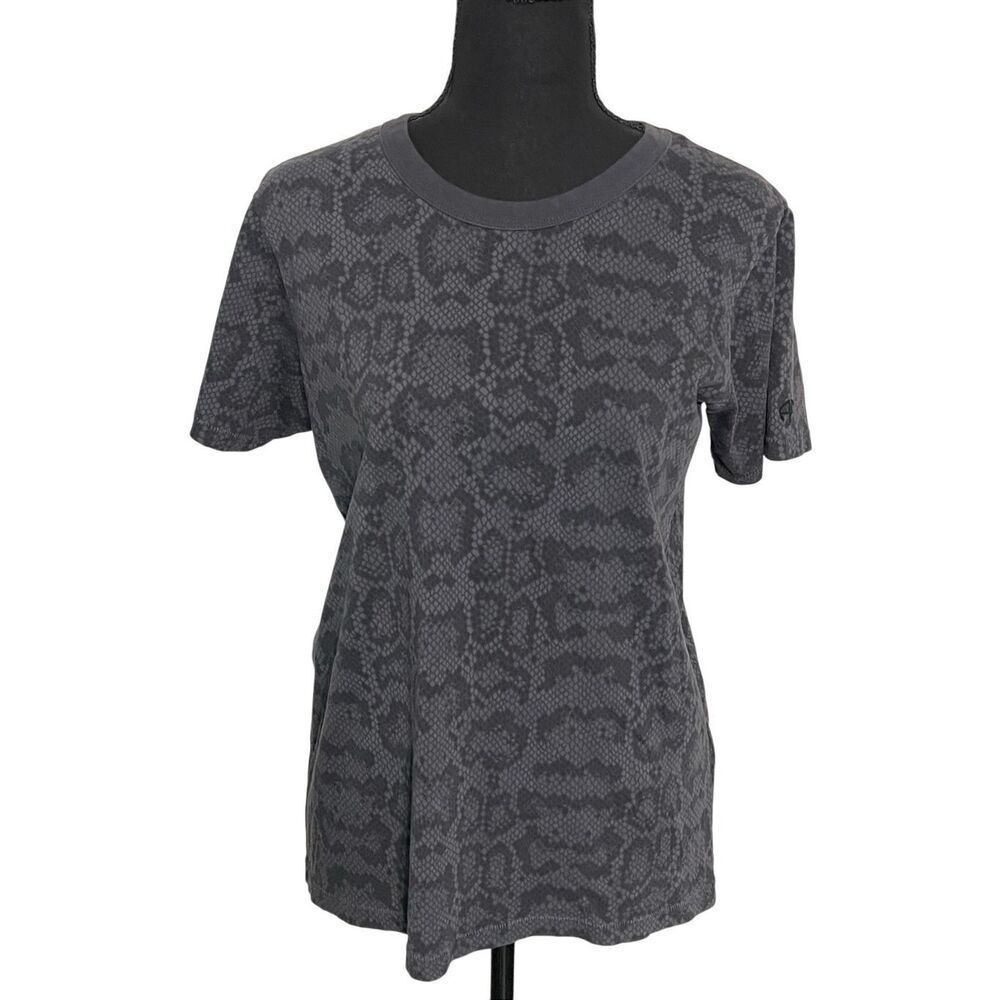 Anine Bing Lili Python Print S/S T-Shirt